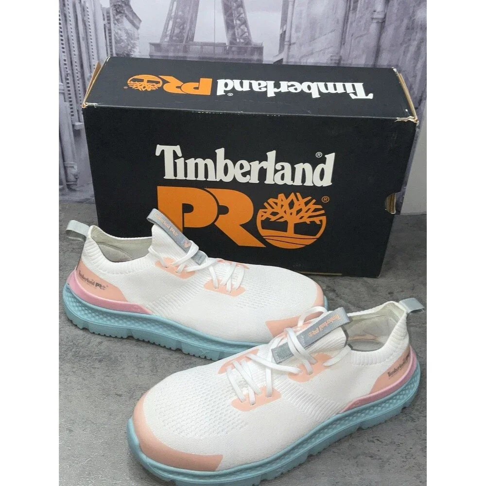Timberland PRO Sentra Knit Composite Safety Toe Women Sneakers Size 9.5